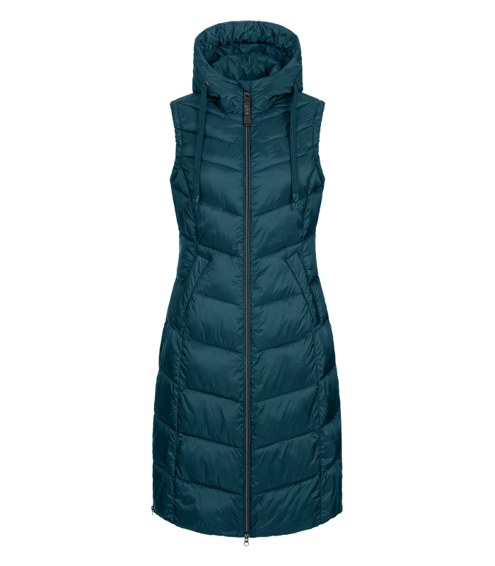 E.L.T Lightweight Longweste Ostende,Gr.M,petrolblau,Sale
