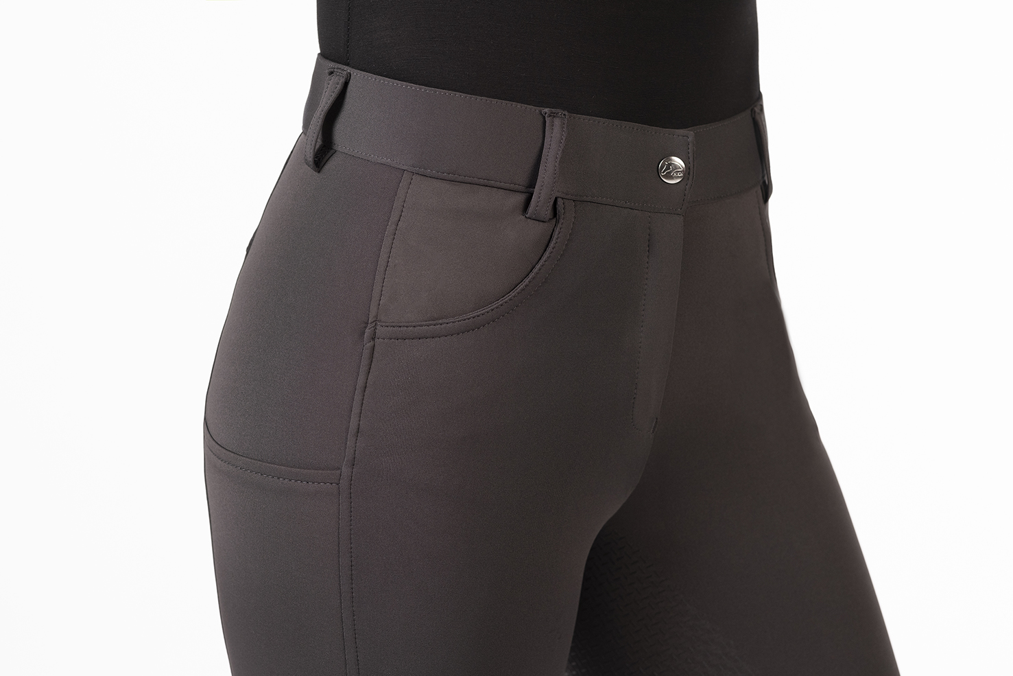 Reithose "Emma", Silikon-Vollbesatz