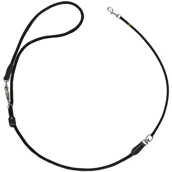 Hunter Fahrrad- und Joggingleine, schwarz, 10/170