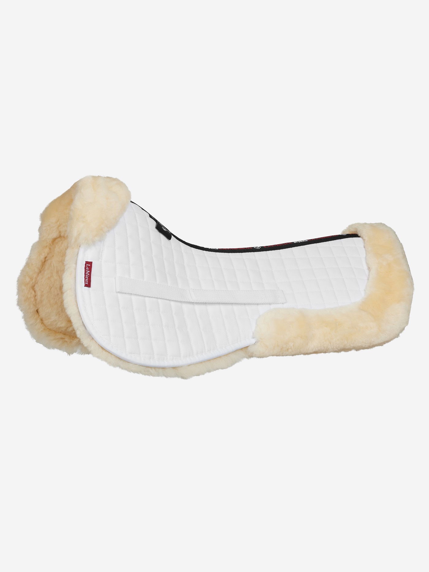 LeMieux Merino+ Dressur Half Pad, Sattelpad, Lammfellpad