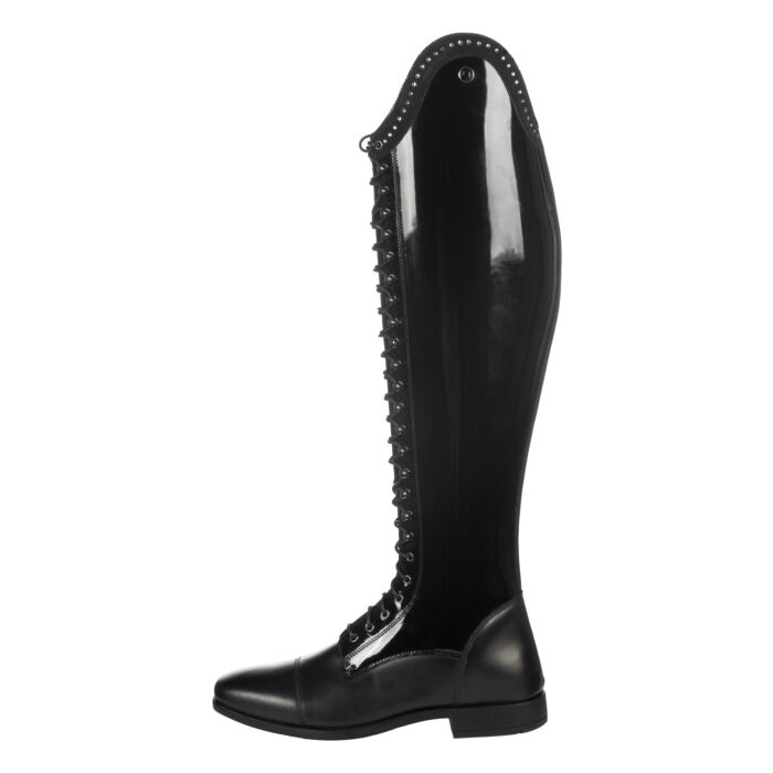 HKM Reitstiefel "Amalfi Lack", normal/extra weit,schwarz