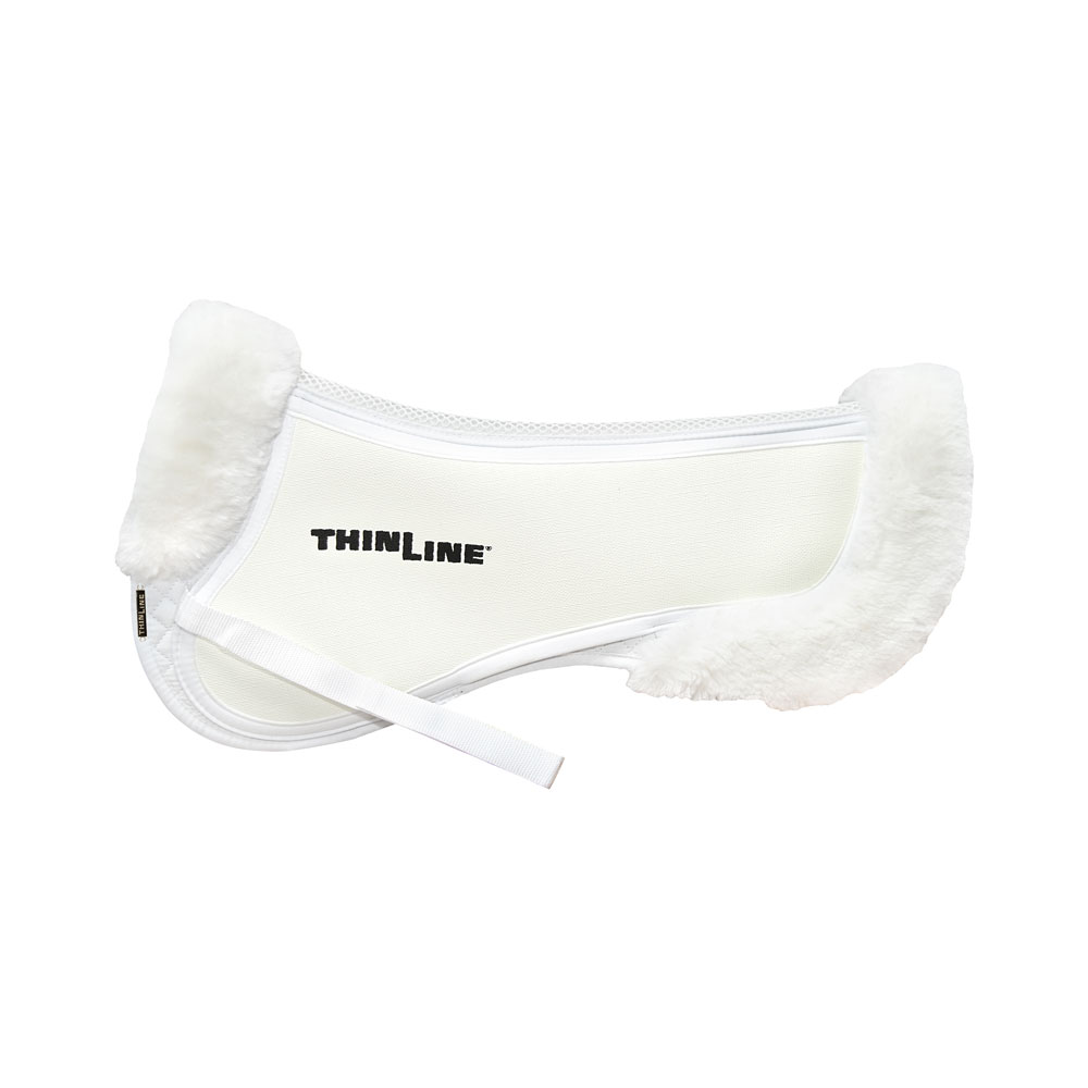 ThinLine Trifecta Half Pad mit Lammfell, mit Ultra ThinLine, Sattelpad