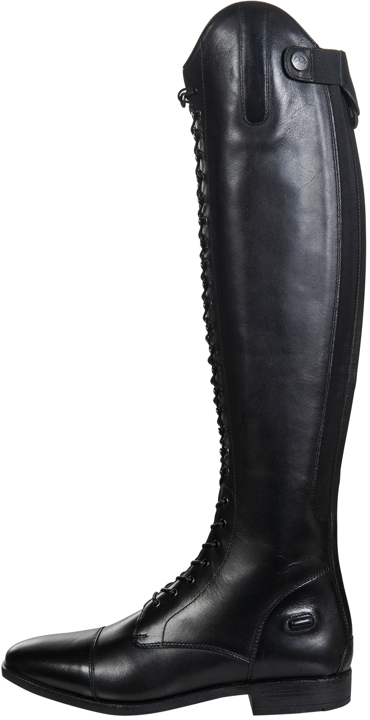 Reitstiefel "Elegant Lace", schwarz
