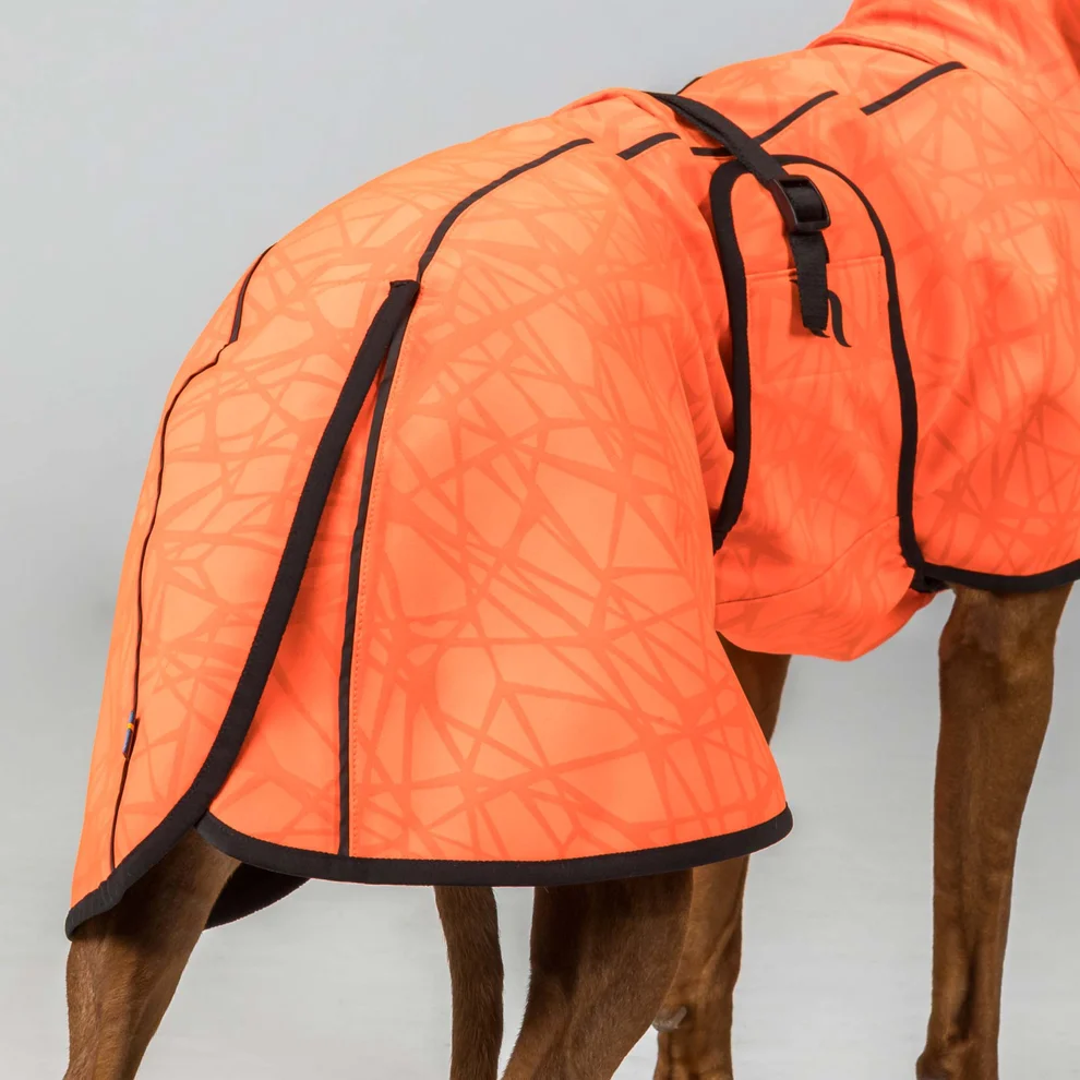 Back on Track Hundemantel Bark,Softshell-Hundemantel, Niedriger Rutenansatz