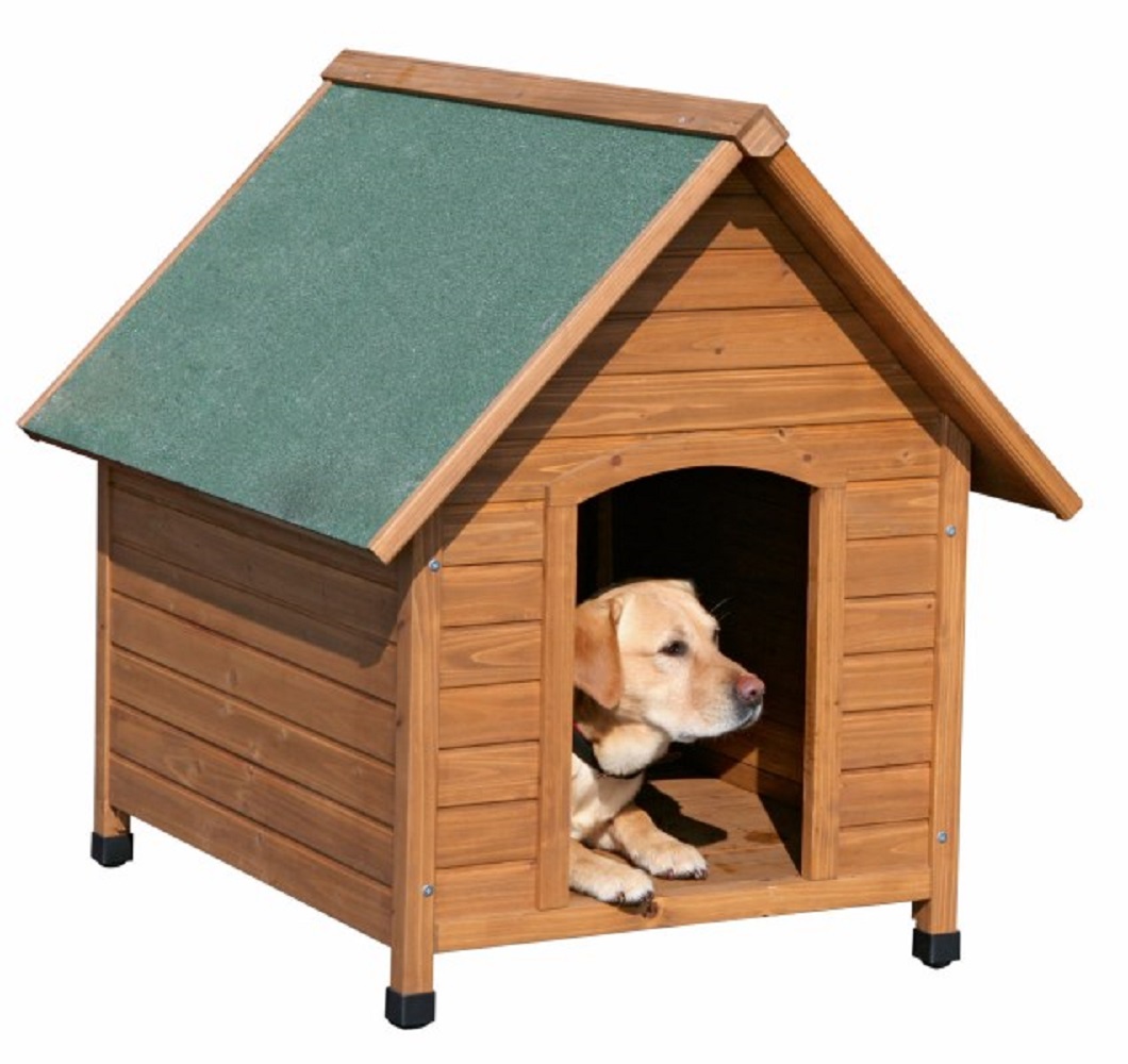 Kerbl Hundehütte, Holz lasiert
