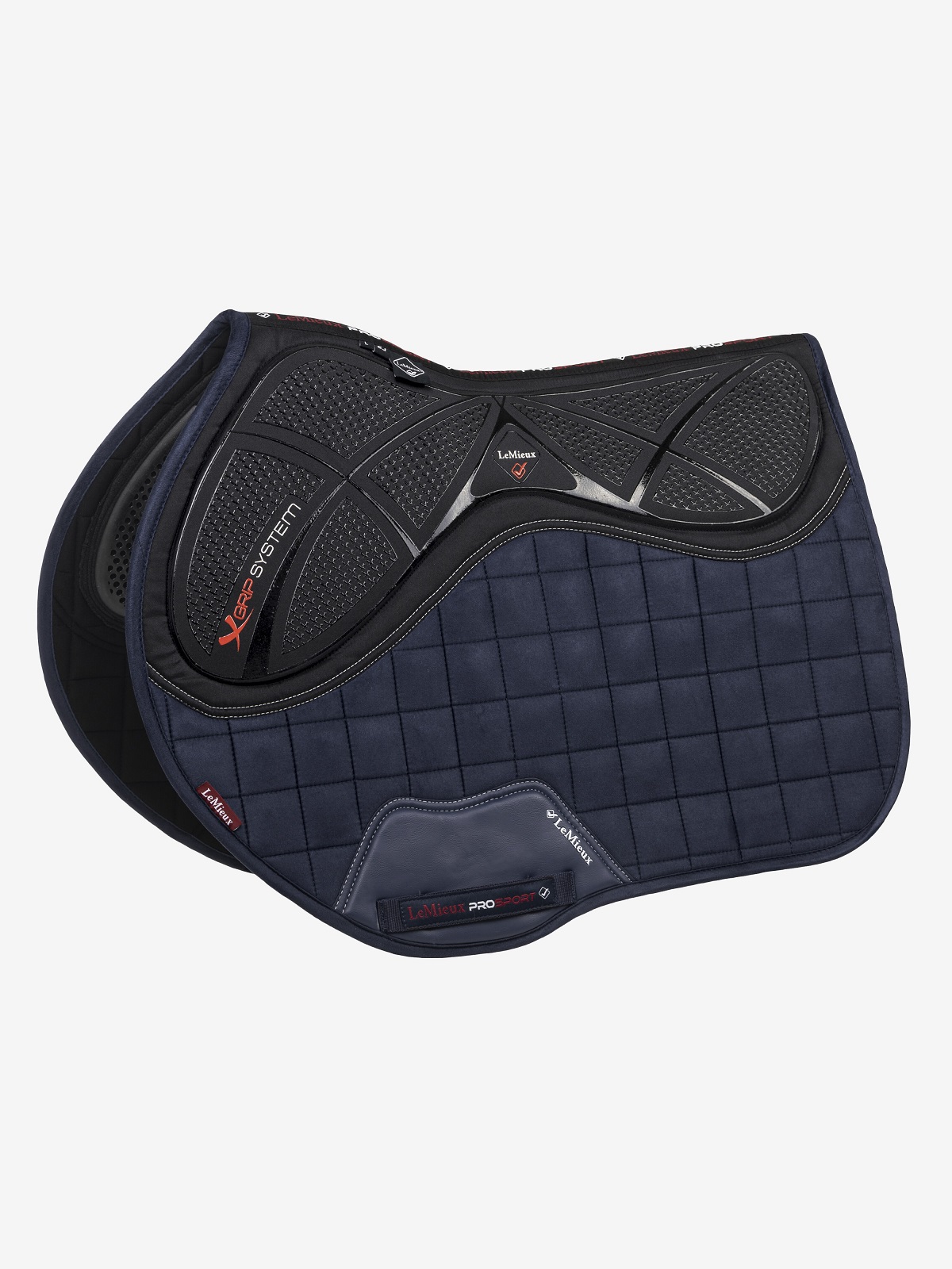 LeMieux X-Grip Twin Sided Euro Jump, Springschabracke