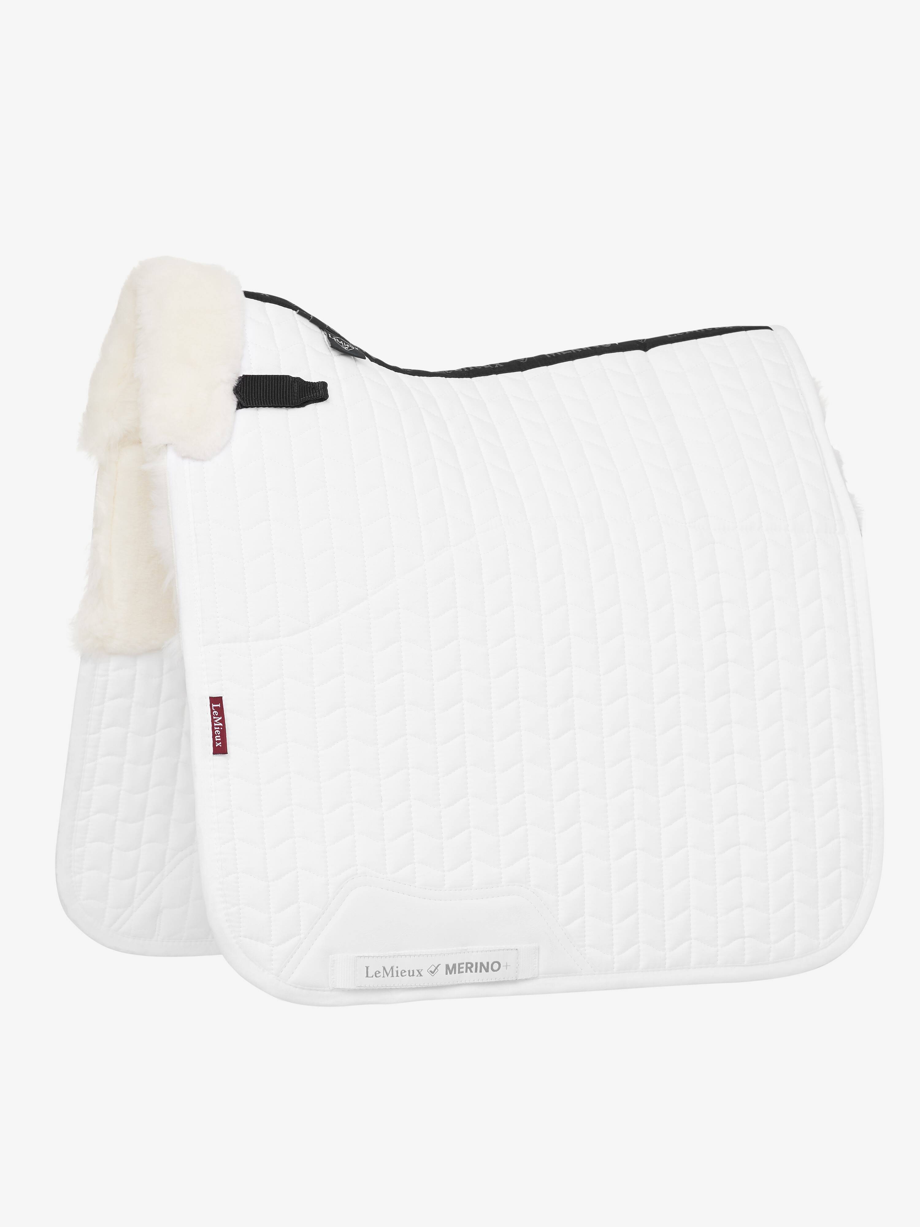 LeMieux Merino+ Dressurschabracke, halb gefüttert