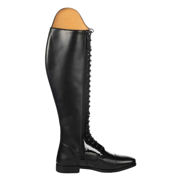 HKM Reitstiefel "Amalfi Lack", kurz/Standardweite,schwarz