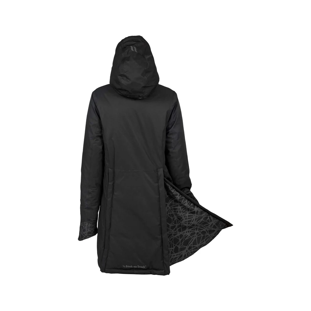 Back on Track OUTTRAKK Reflektierender Damen-Mantel ,schwarz