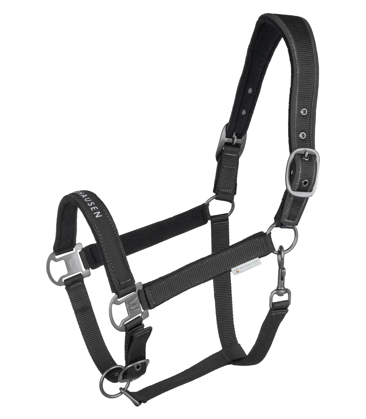 Waldhausen Halfter "Athletic",asphalt/schwarz,Pony,Sale