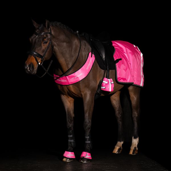 Imperial Riding Ausreitdecke "IRHReflective", Neon Pink