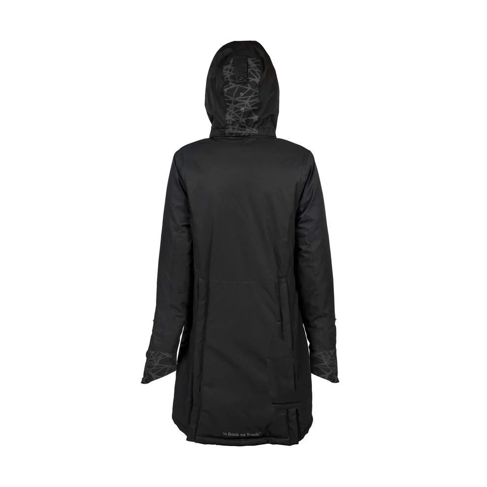 Back on Track OUTTRAKK Reflektierender Damen-Mantel ,schwarz