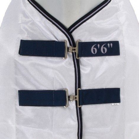 USG Fliegendecke HorSeven „Fly Protect“, weiß/marine