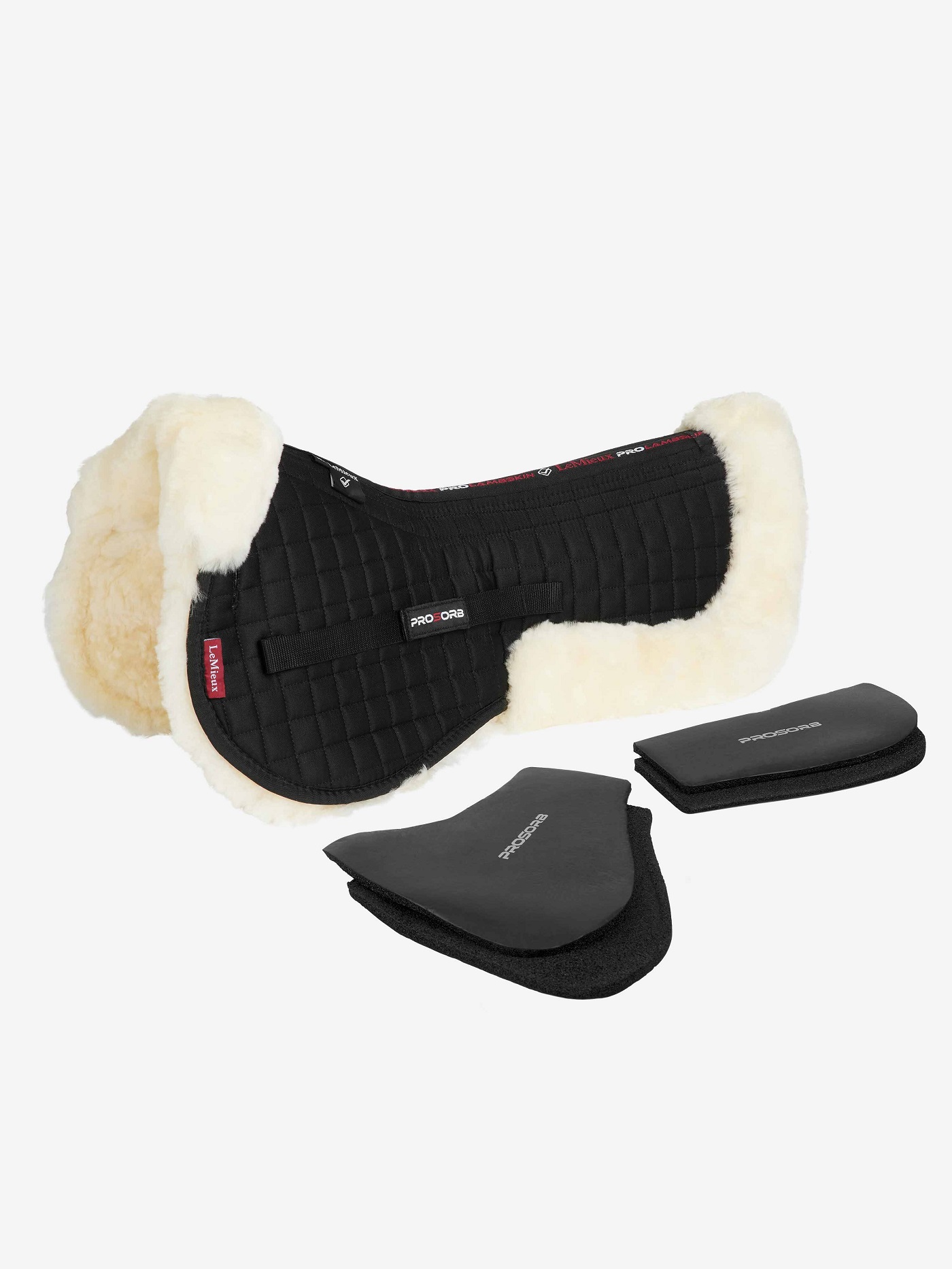 LeMieux ProSorb Merino+ Half Pad, Sattelpad
