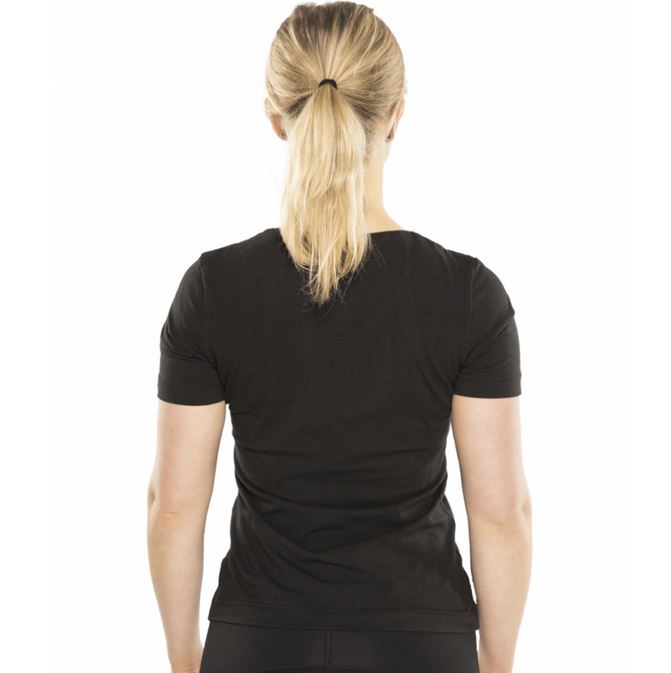Back on Track T-Shirt "Maria Tee", schwarz