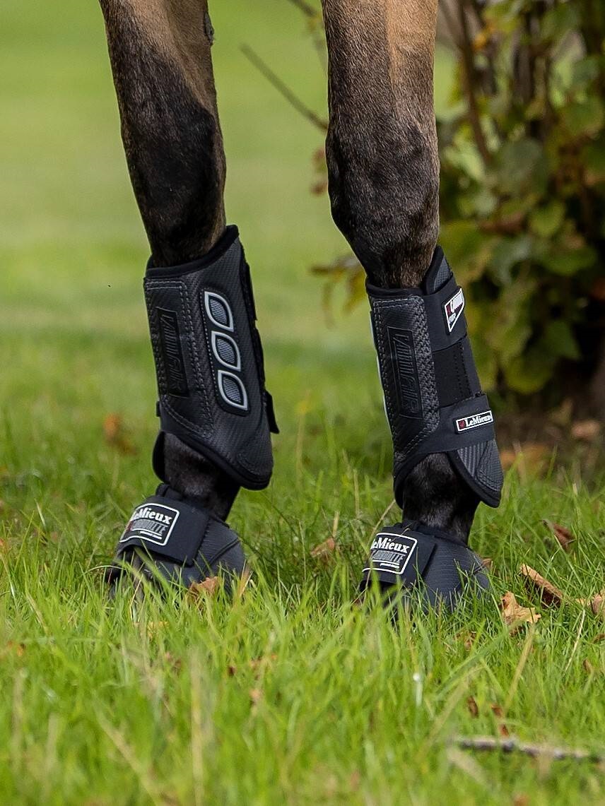 LeMieux Carbon Air XC Boots, schwarz, Gamaschen, Arbeitsgamaschen, Vorderbeine