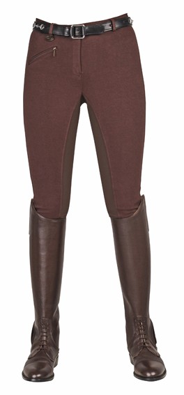 HKM Kinderreithose "Basic Belmtex, 3/4 Besatz,schwarz,Gr.158,Sale
