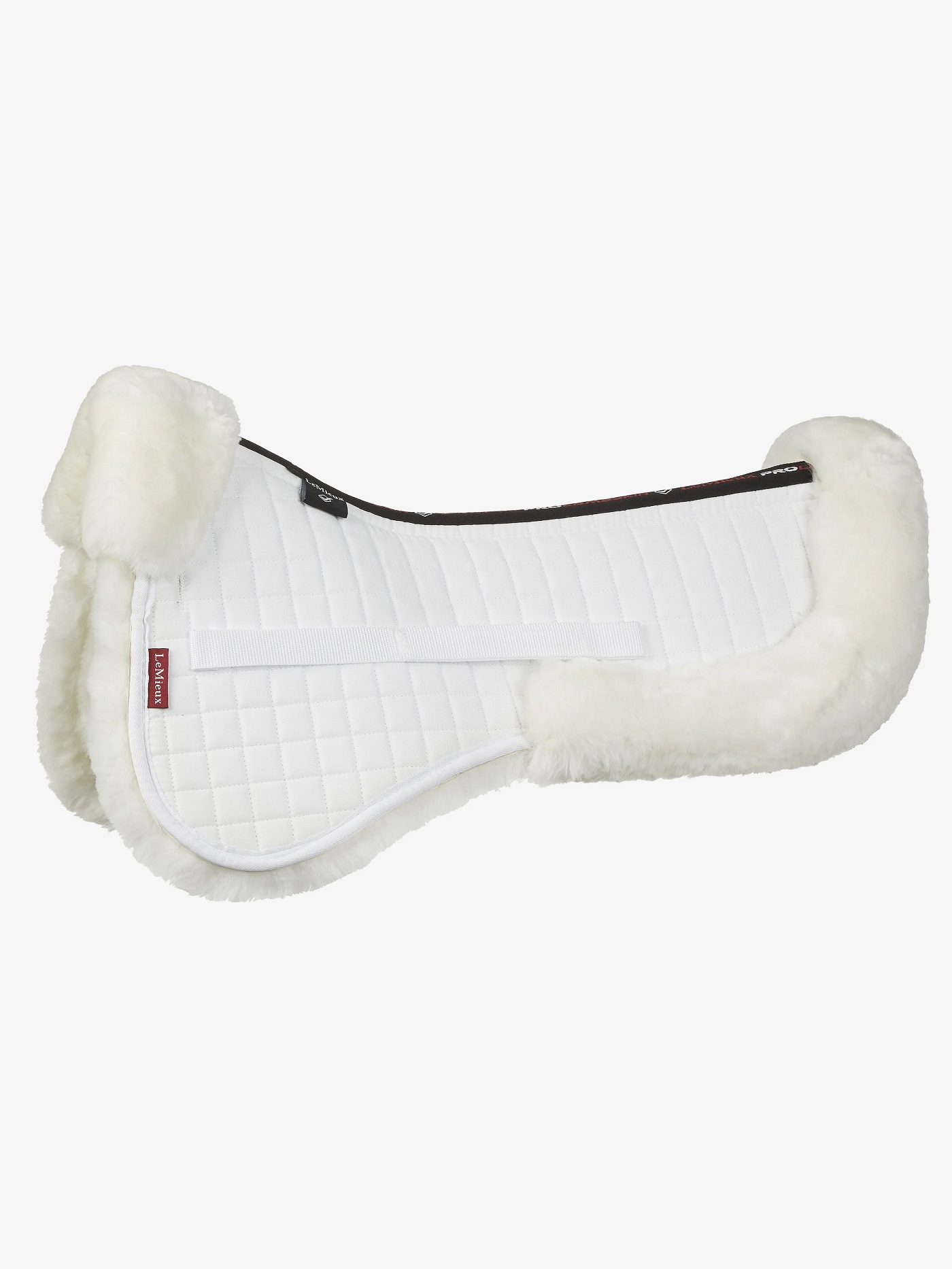 LeMieux Merino+ Dressur Half Pad, Sattelpad, Lammfellpad