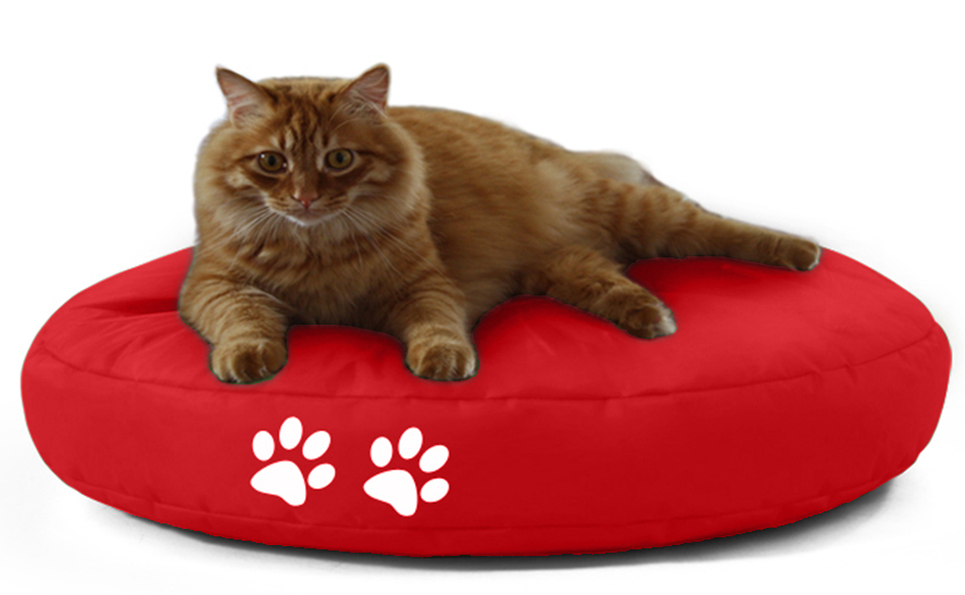 Kinzler Hunde-/Katzenbett, 70 x 12 cm, Hundekissen, Tierliegeplatz, Outdoorfähig