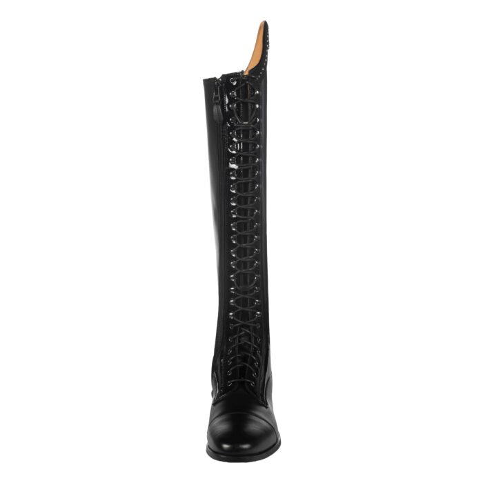 HKM Reitstiefel "Amalfi Lack", normal/extra weit,schwarz