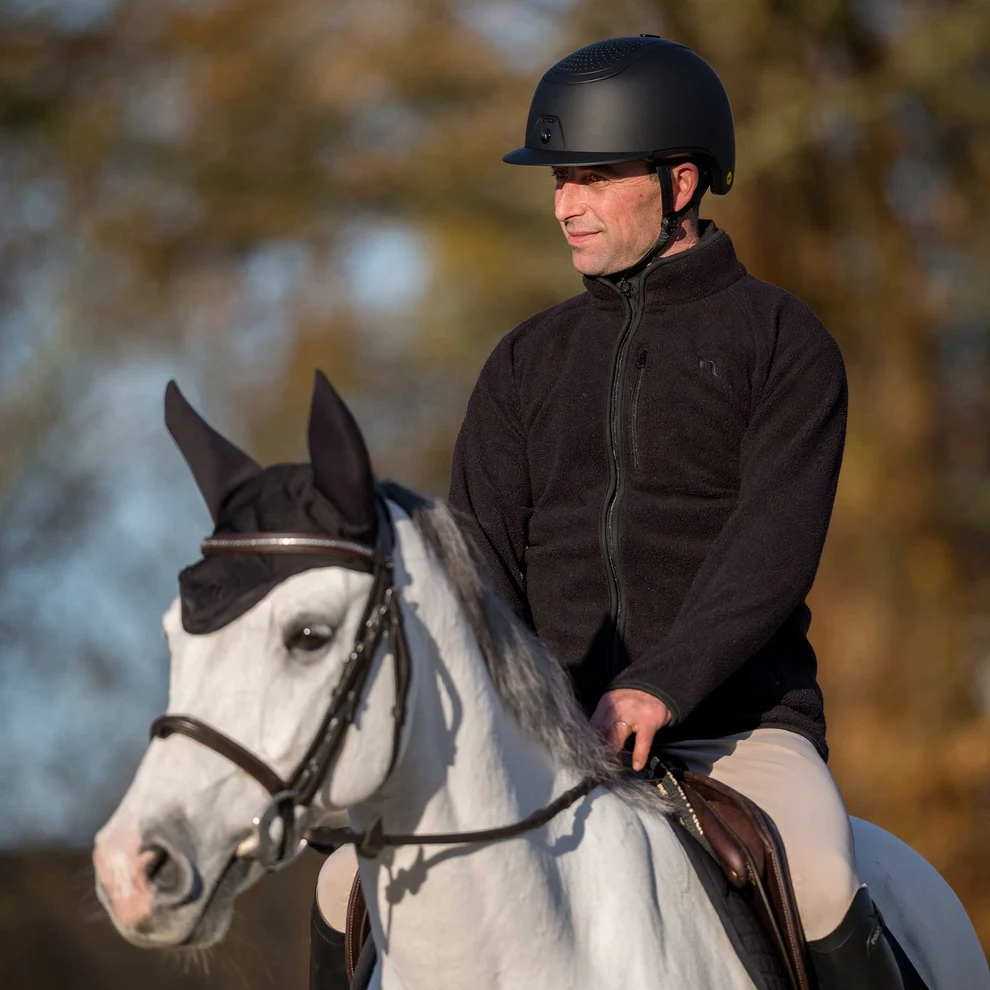 Back on Track OUTTRAKK Teddyfleece-Jacke ,schwarz