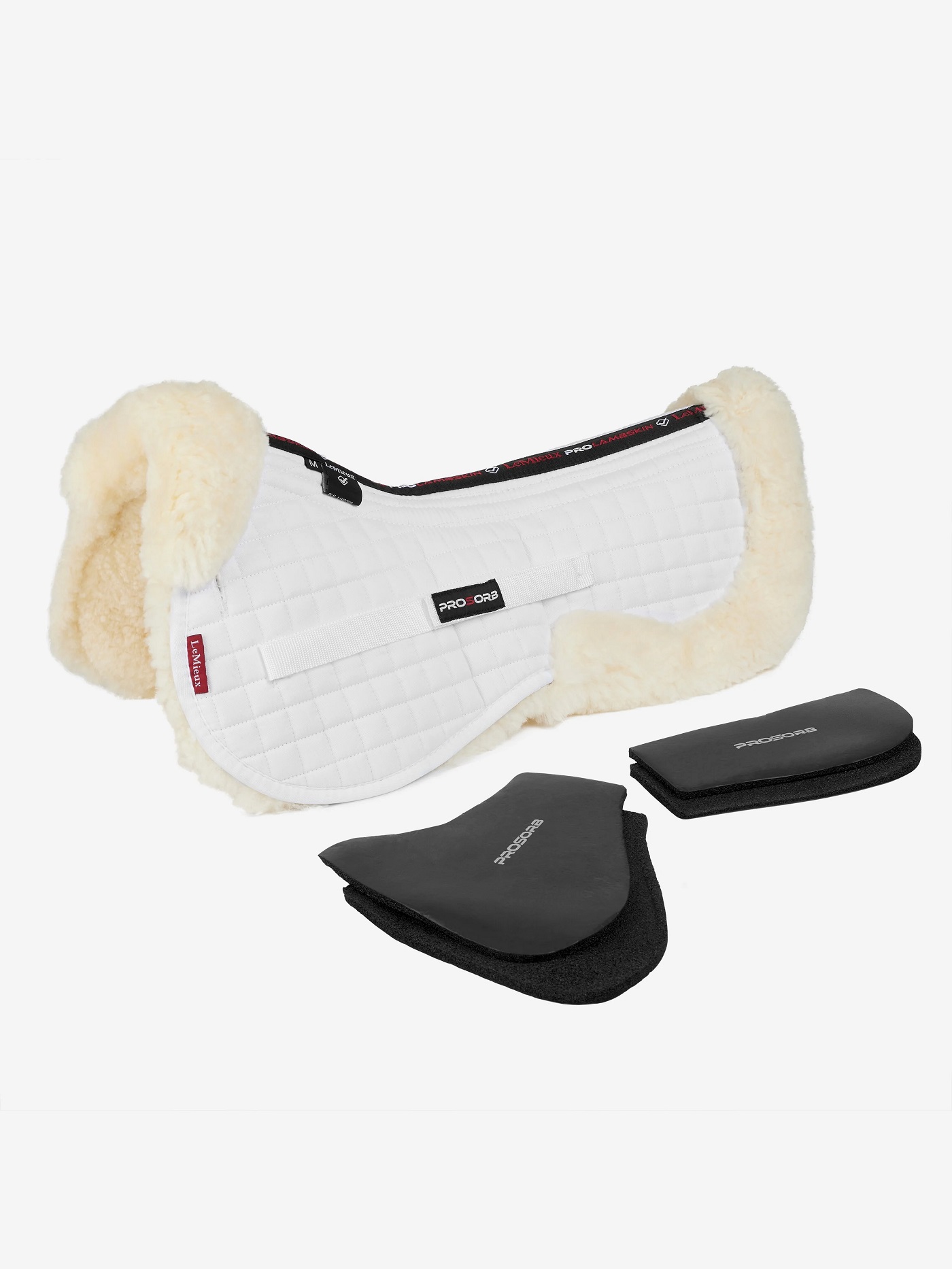 LeMieux ProSorb Merino+ Half Pad, Sattelpad