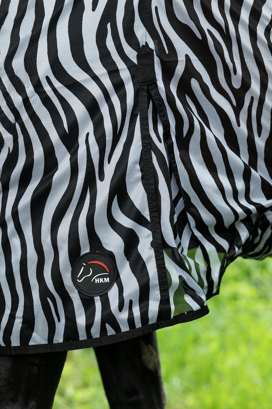 HKM Fliegendecke "Zebra" inkl. Halsteil und Bauchlatz -Easter Deal