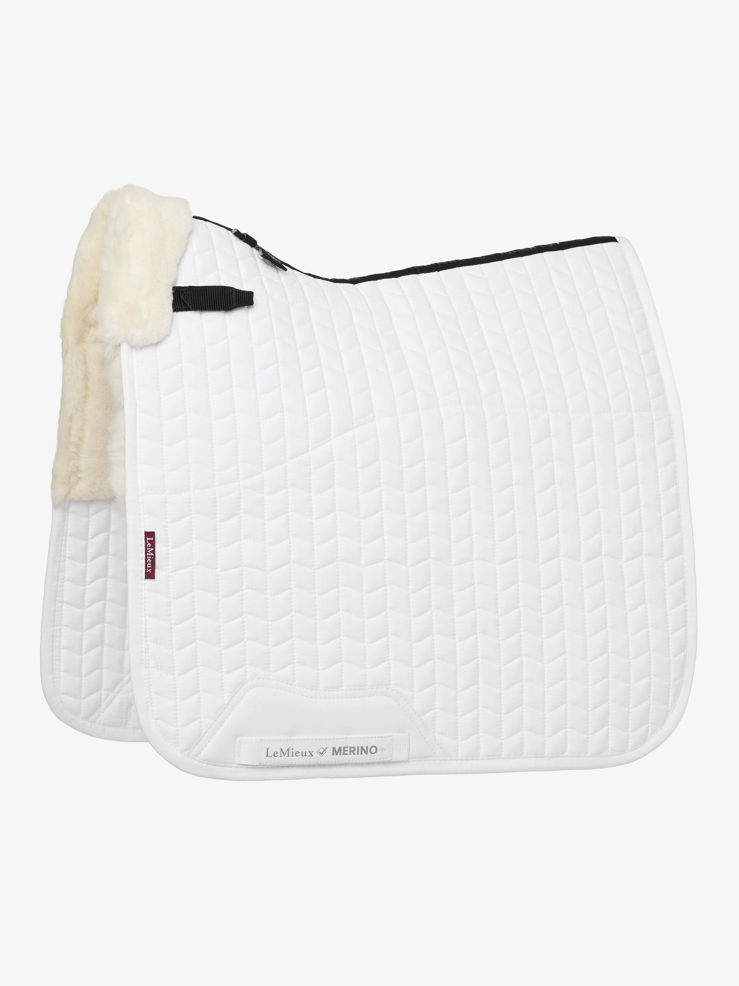 LeMieux Merino+ Dressurschabracke, halb gefüttert