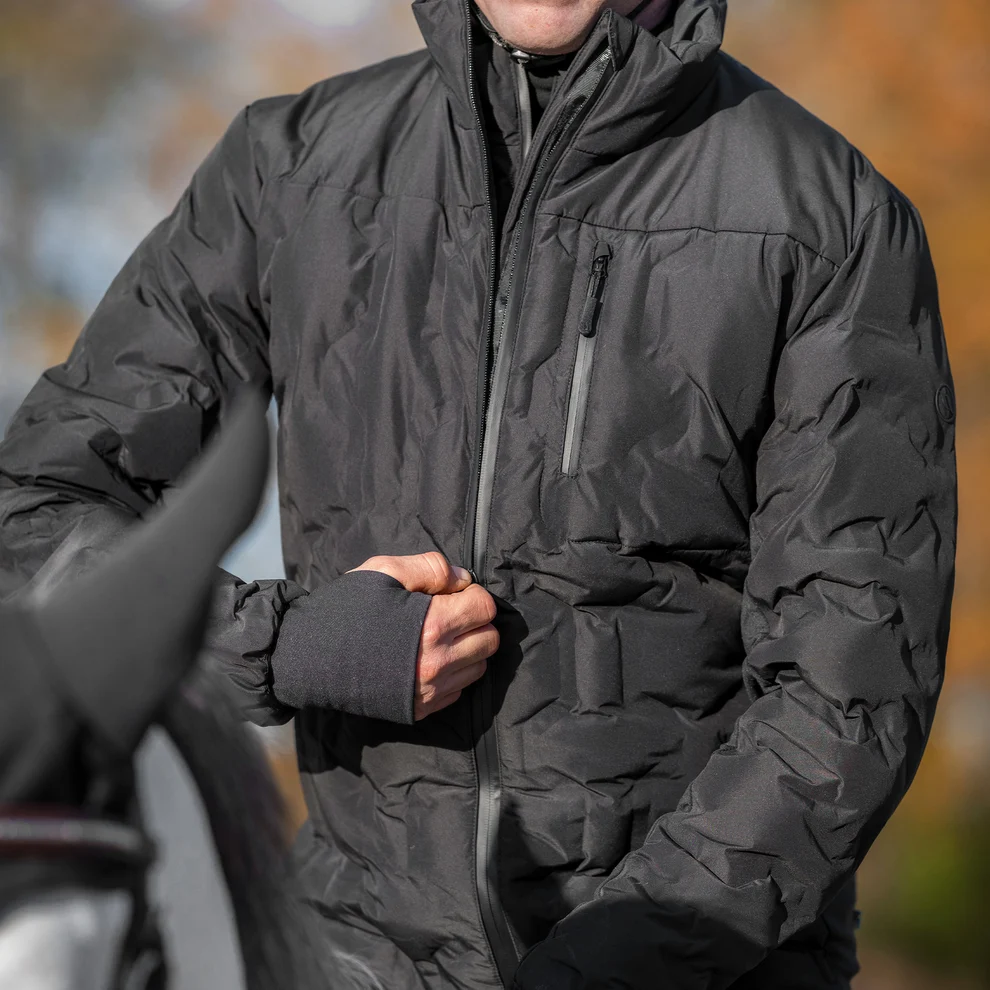 Back on Track OUTTRAKK Herren-Steppjacke,schwarz