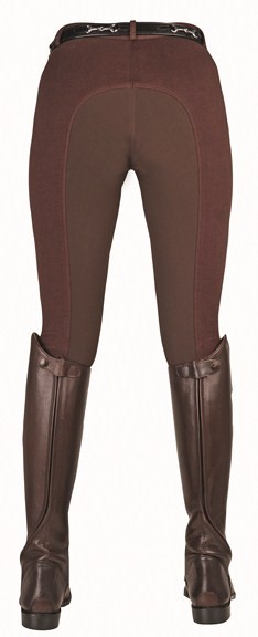 HKM Kinderreithose "Basic Belmtex, 3/4 Besatz,schwarz,Gr.158,Sale