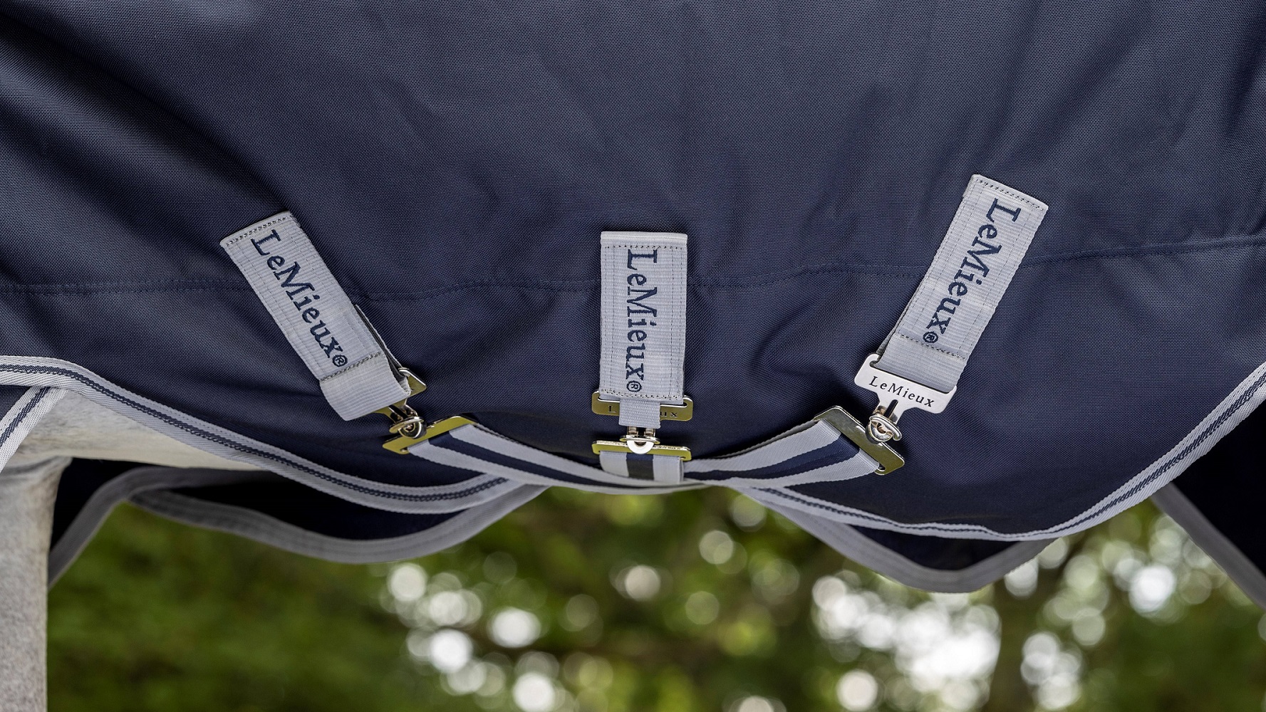 LeMieux Arika Storm-Tek Rug, Weidedecke, Pferdedecke, 350g Füllung, navy