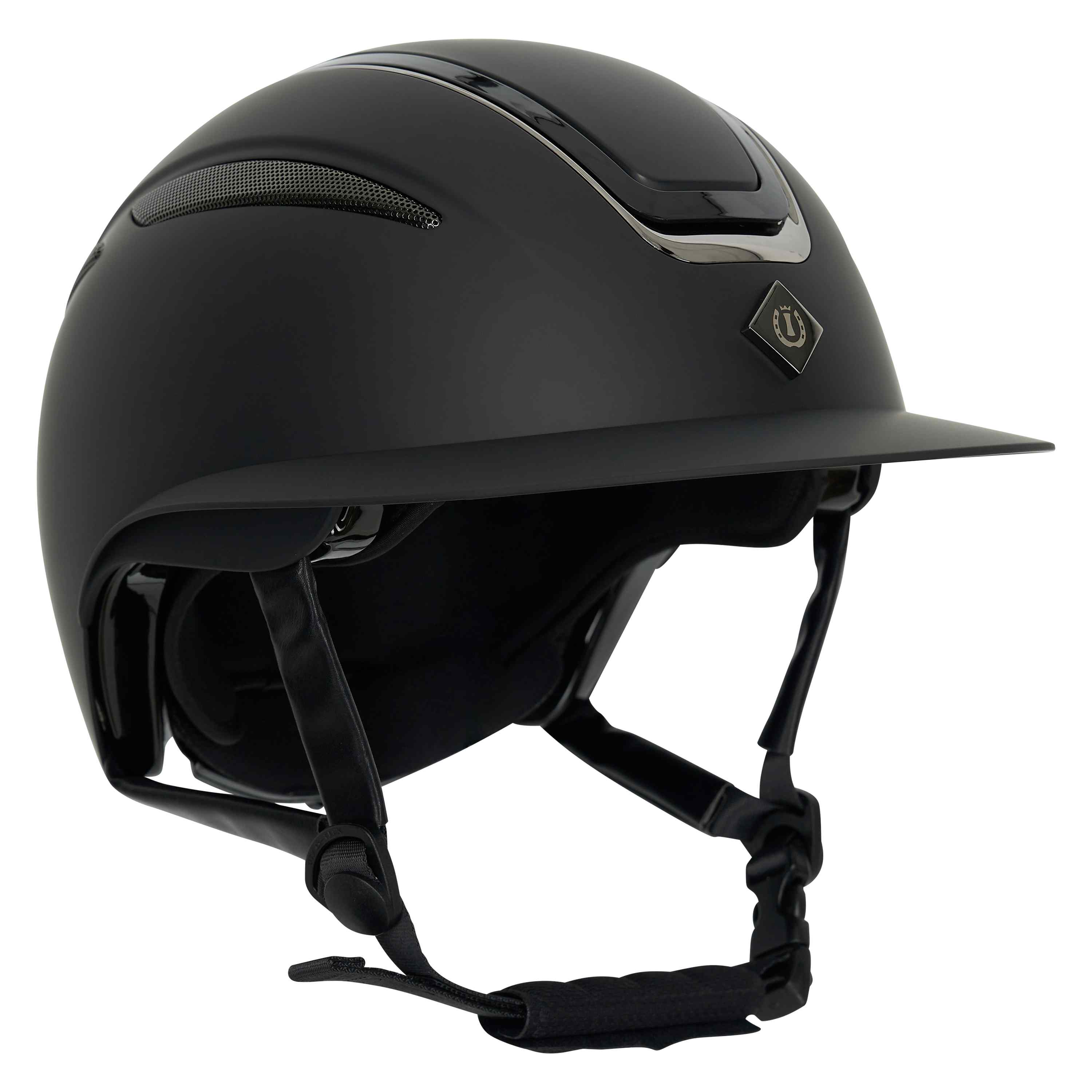 Imperial Riding Reithelm IRHOlania Deluxe big visor,schwarz, L ,Sale