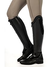 HKM Reitstiefel "Amalfi Lack", Langlänge/enge Weite,schwarz