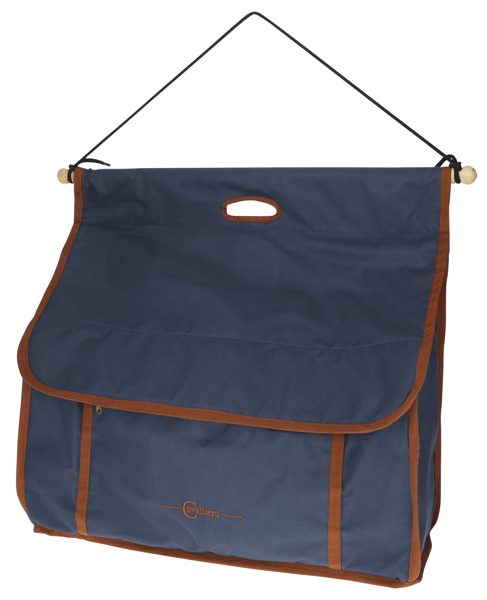 Covalliero Boxentasche Milano, navy/camel, 66 x 25 x 60 cm