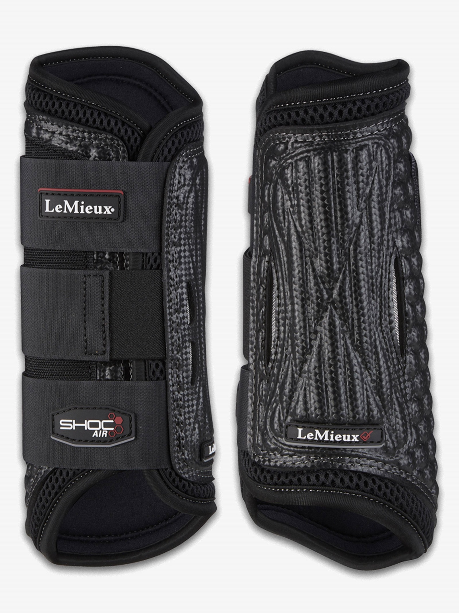 LeMieux Shoc Air XC Boots, Vorderbeine, schwarz