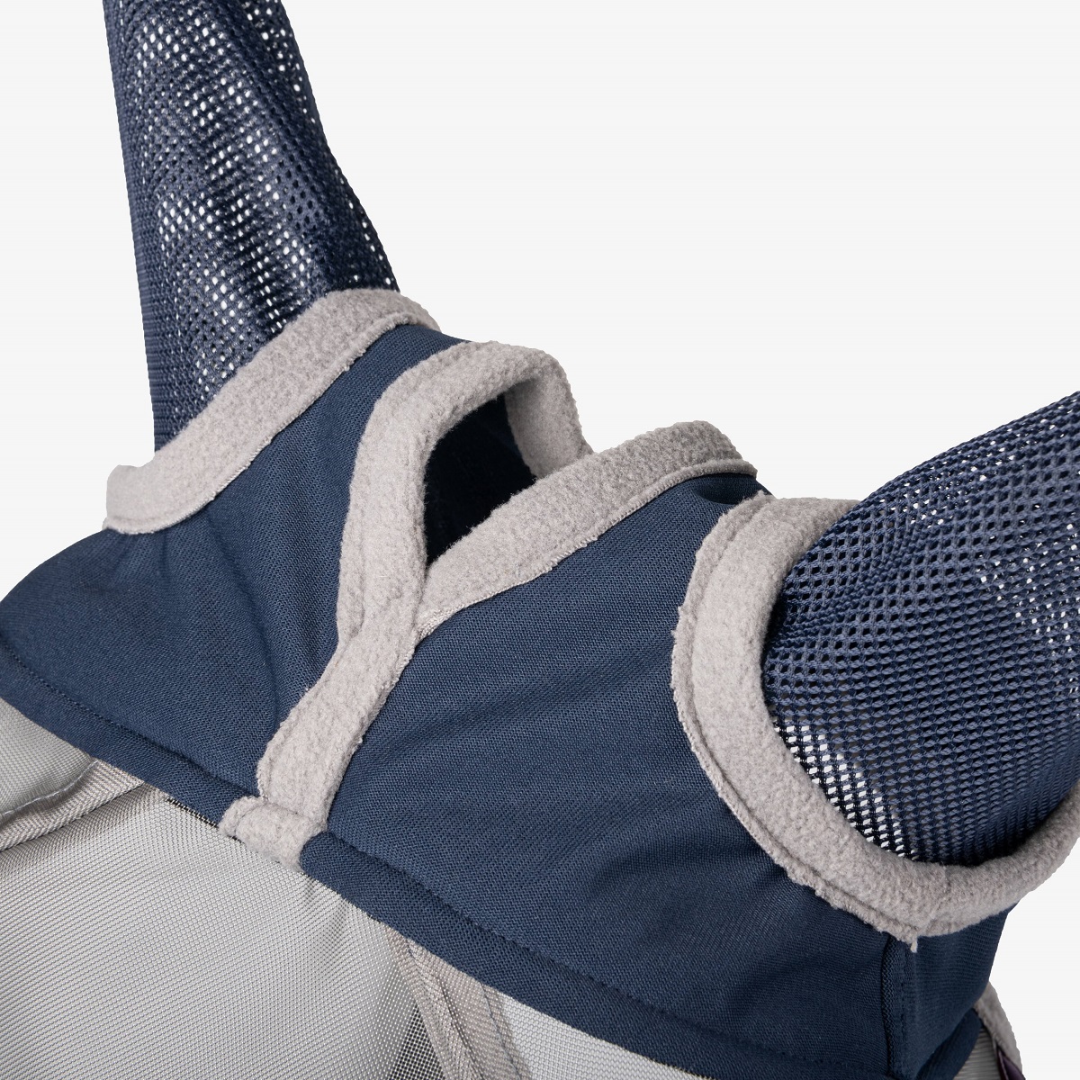 LeMieux Armour Shield Pro Fliegenmaske, mit Nasen- und Ohrenschutz, navy