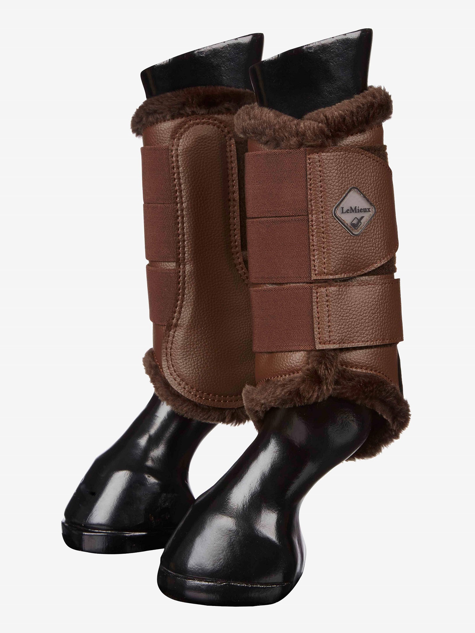LeMieux Fleece Lined Brushing Boots, Gamaschen