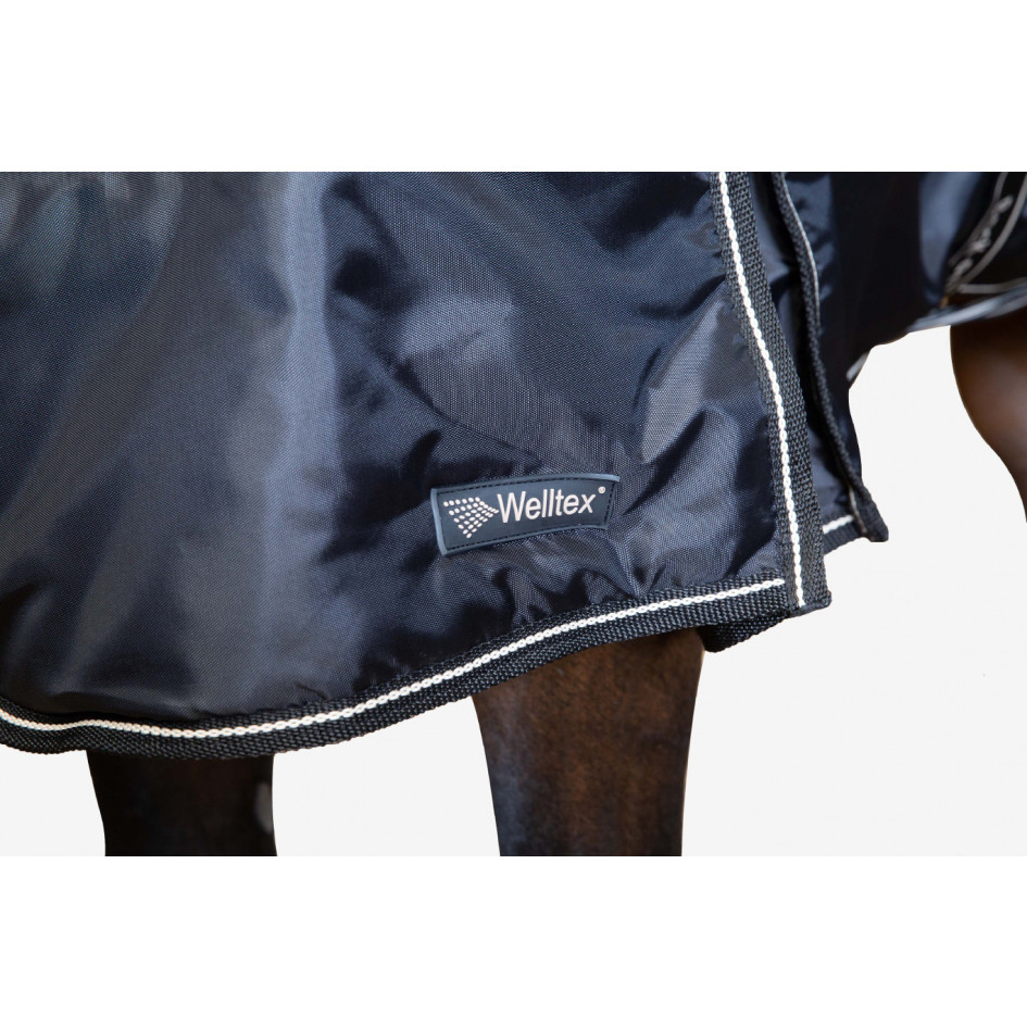 Back on Track Stalldecke "Millie", schwarz, 200g Füllung