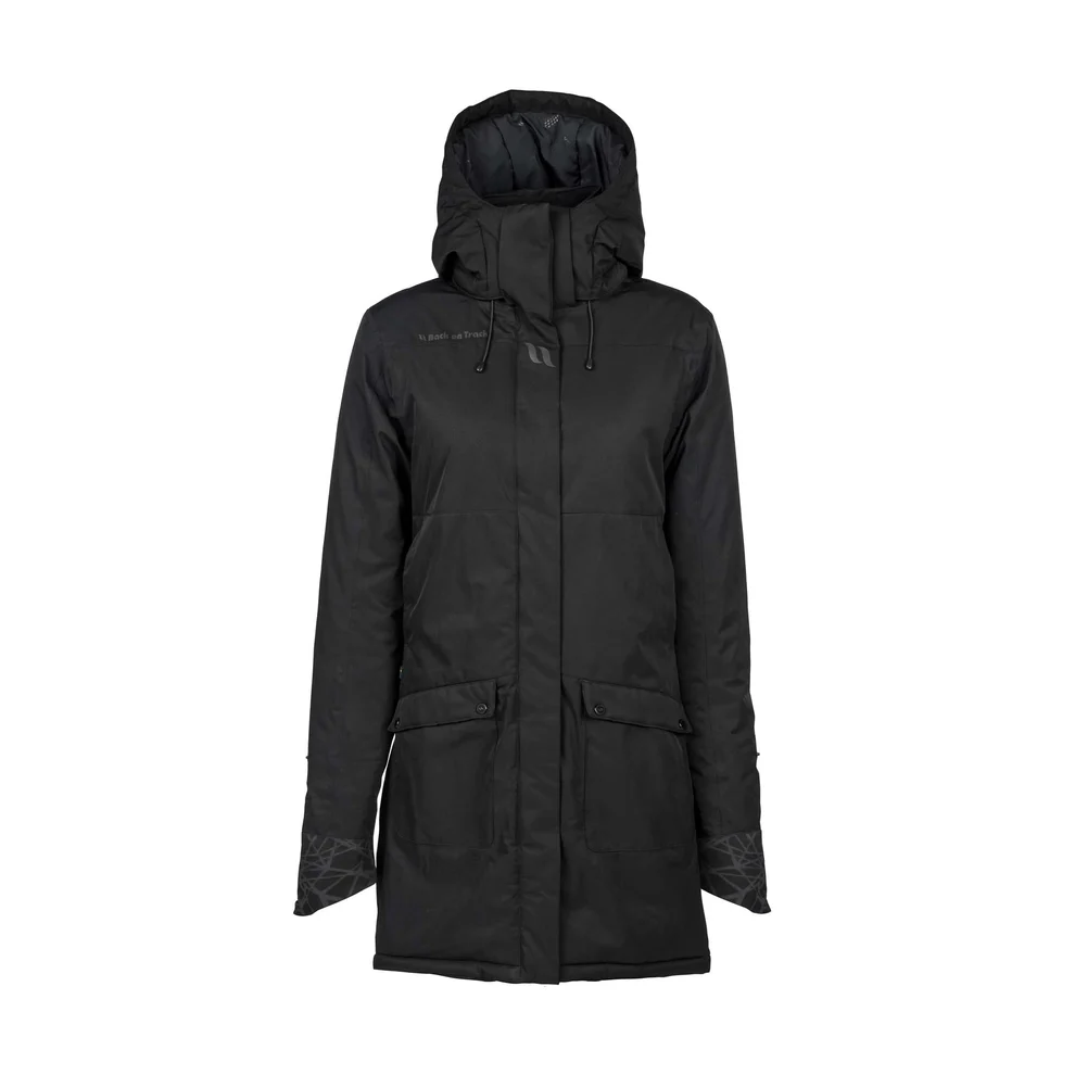 Back on Track OUTTRAKK Reflektierender Damen-Mantel ,schwarz
