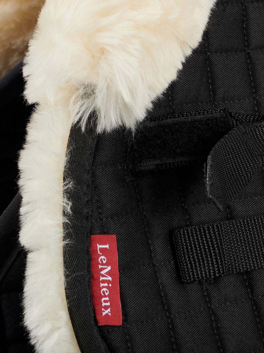 LeMieux Merino+ Dressur Half Pad, Sattelpad, Lammfellpad