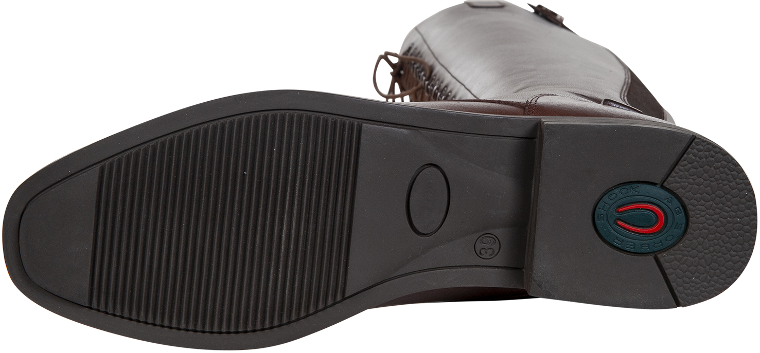 Reitstiefel "Elegant Lace", braun
