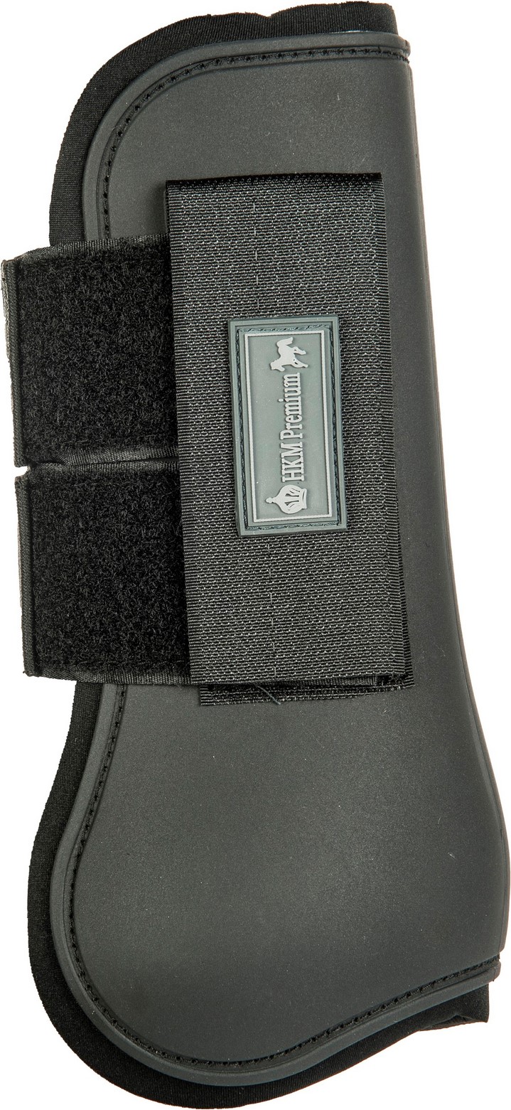 Gamaschen "HKM Premium", Pony, dunkelgrau/schwarz, sale
