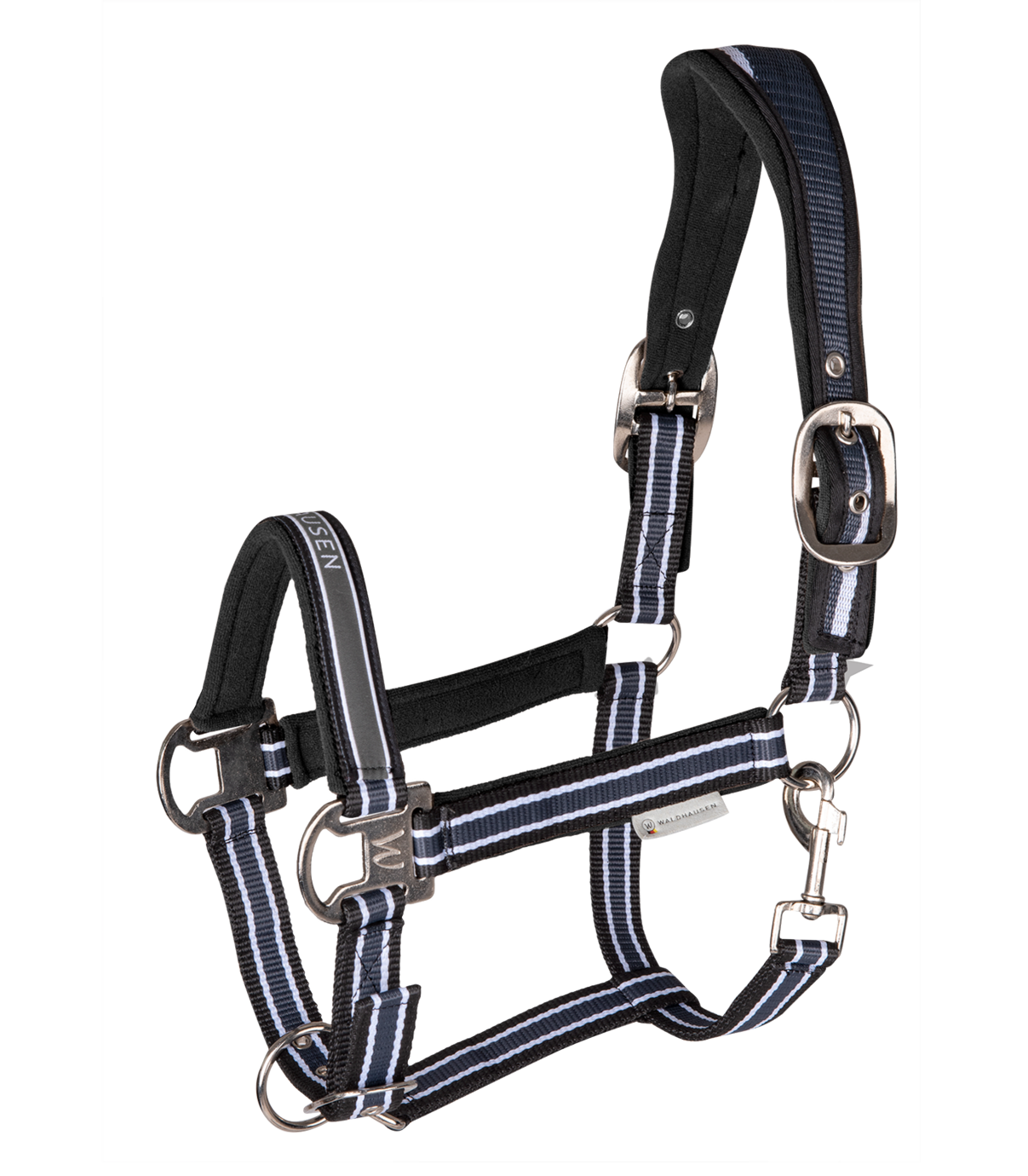 Waldhausen Halfter "Athletic",asphalt/schwarz,Pony,Sale