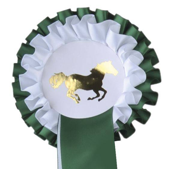 Turnierschleife "Zweifachrosette"