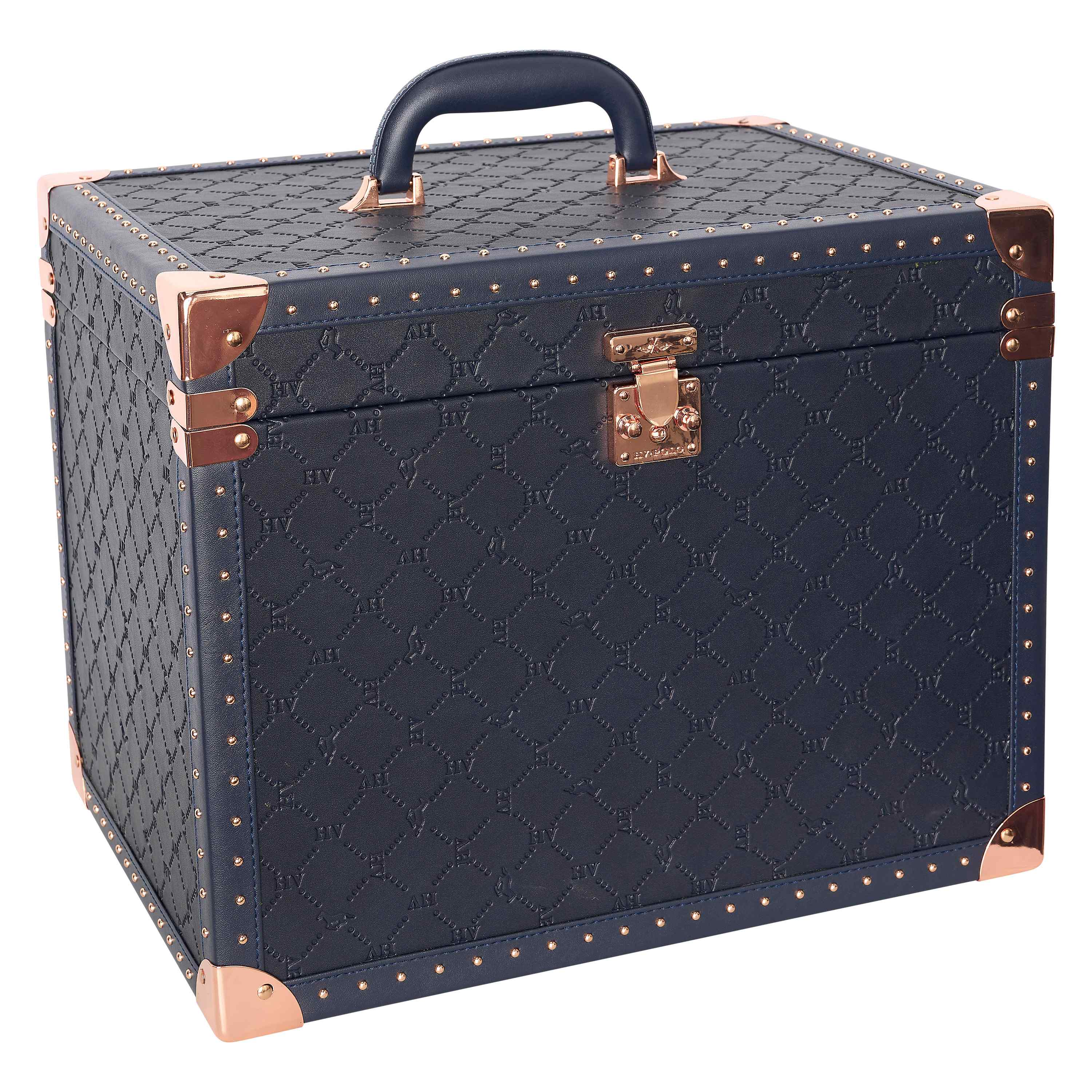 Imperial Riding Grooming Box HVPLuxury Navy Putzbox 39x29x31cm