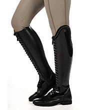 HKM Reitstiefel "Amalfi Lack", Langlänge/enge Weite,schwarz 