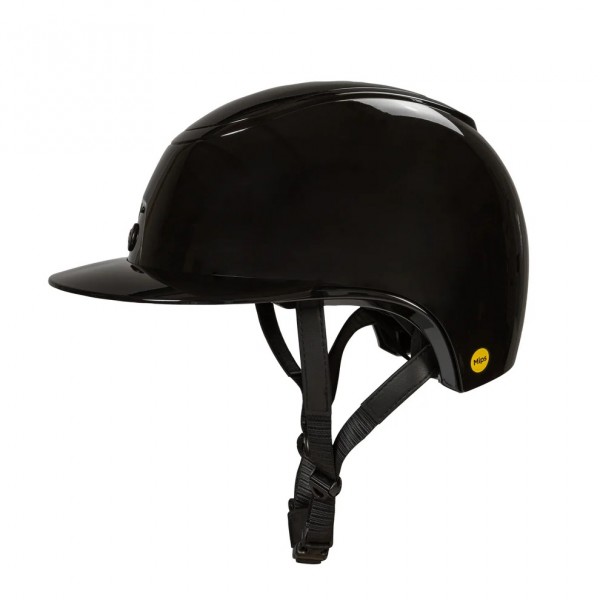 Back on Track "Strixx" Reithelm mit Sonnenblende - Glossy/Glossy Comp