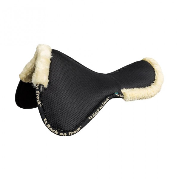 Back on Track Impact Korrektur-Pad mit Kunstfell,schwarz,Full