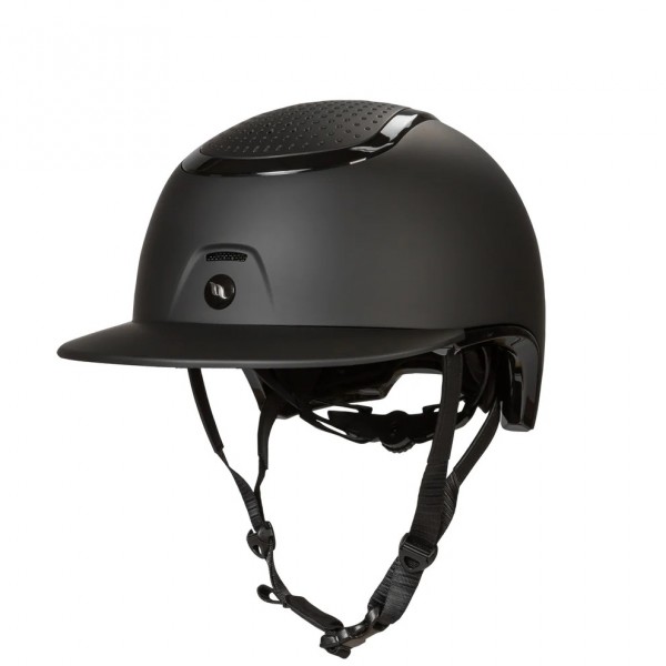 Back on Track "Strixx" Reithelm mit Sonnenblende - Matt/Glossy