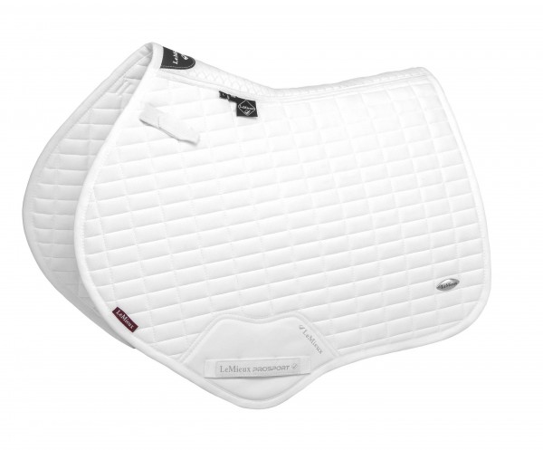LeMieux Close Contact Schabracke "Arctic", White